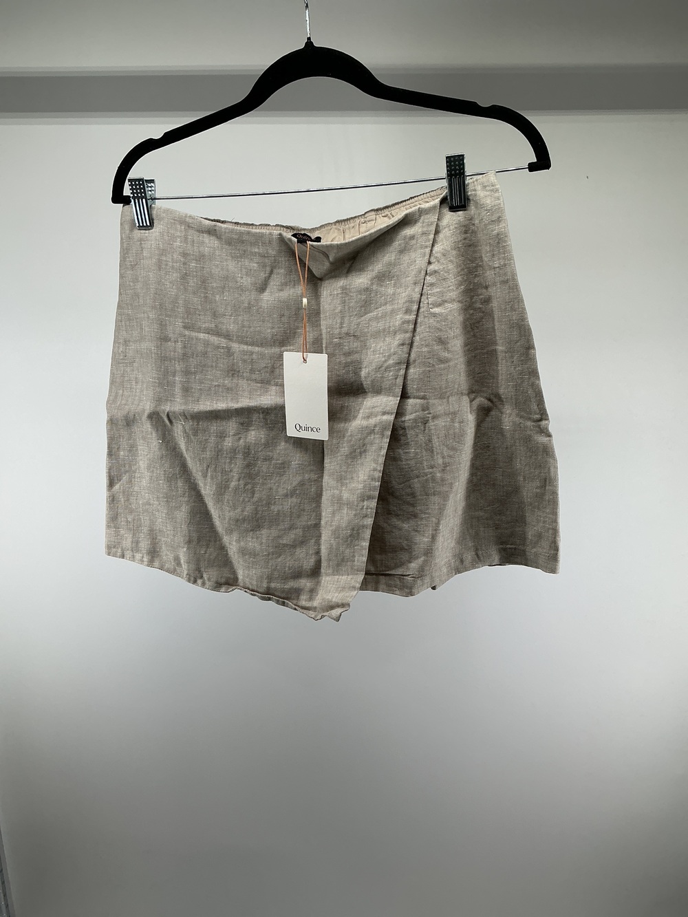 100% European Linen Skort